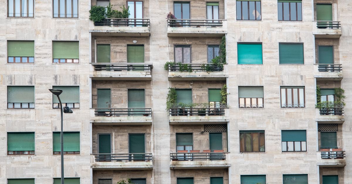 Façade d'un immeuble résidentiel